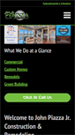 Mobile Screenshot of piazzaconst.com